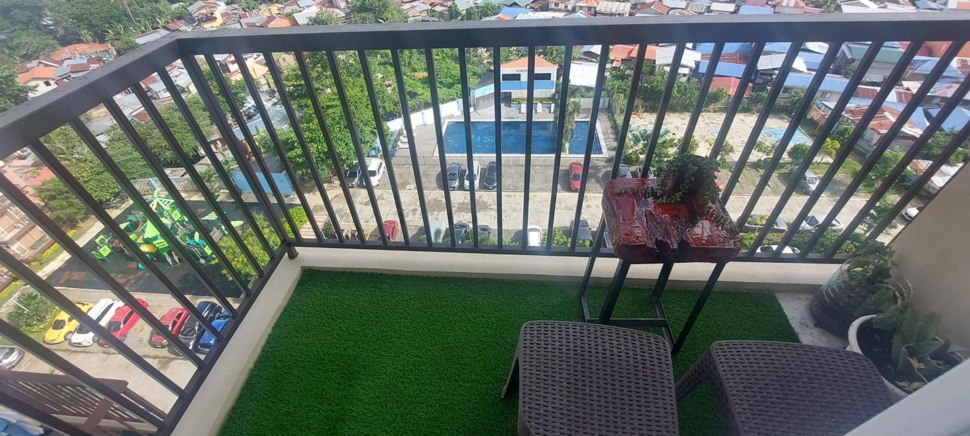 Dracarys Place 2 Condo With Balcony Unlimited Wifi Lapulapu City View Eksteriør billede
