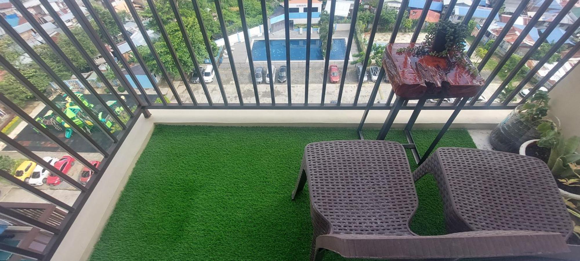 Dracarys Place 2 Condo With Balcony Unlimited Wifi Lapulapu City View Eksteriør billede