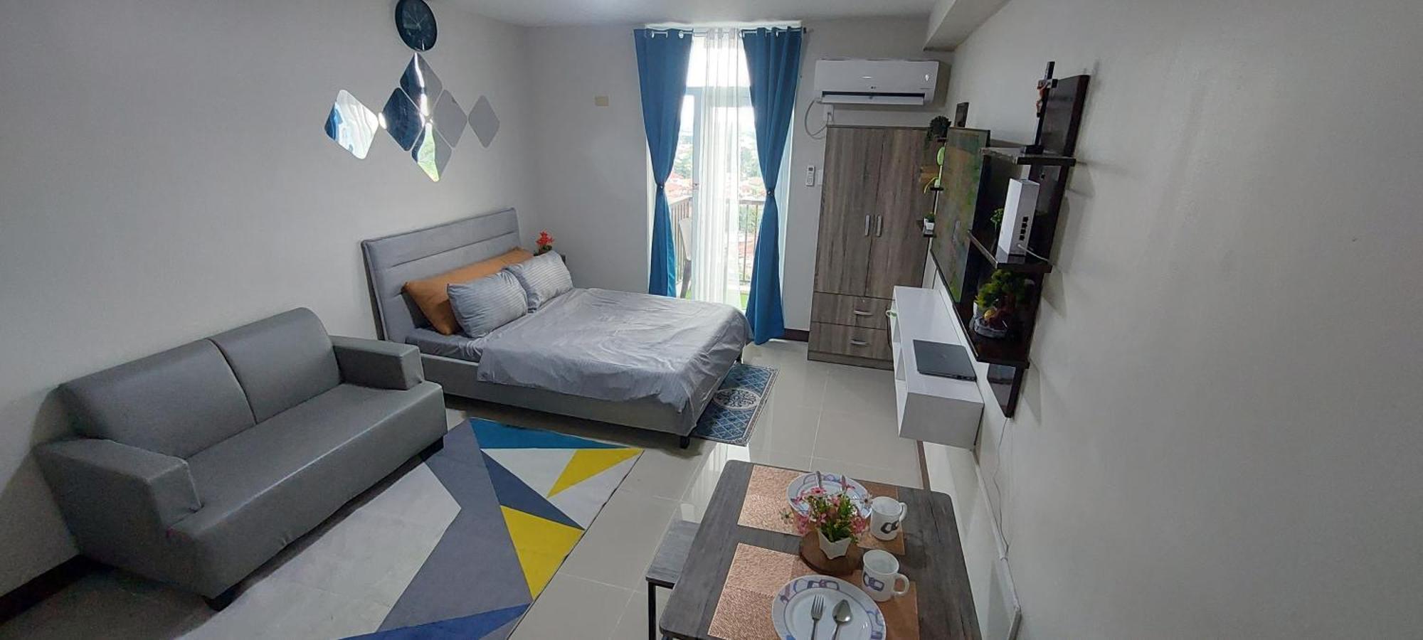 Dracarys Place 2 Condo With Balcony Unlimited Wifi Lapulapu City View Eksteriør billede